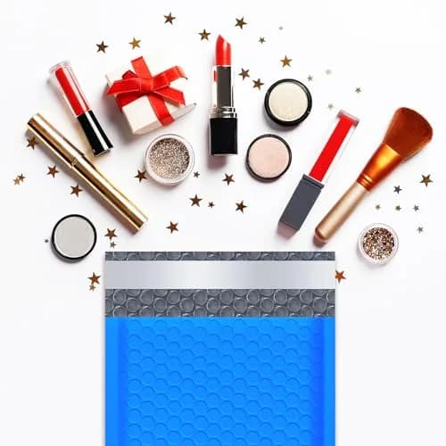 UCGOU Bubble Mailers 4x8" Blue 50 Pack | Padded Envelopes for Shipping & Protection thumbnail 5