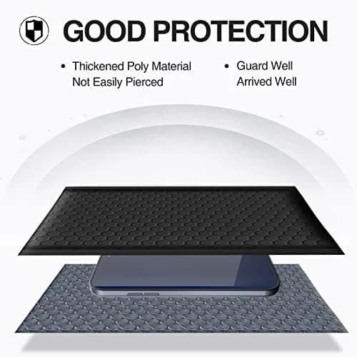 UCGOU Black Bubble Mailers 50 Pack, 10.16cm x 20.32cm (4"x8") | Opaque Padded Envelopes for Secure Shipping thumbnail 5