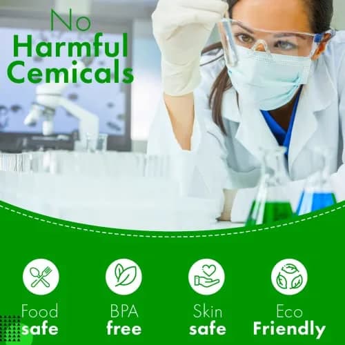 Green Direct Disposable Latex Gloves for Food Prep, Cleaning | Powder Free, Medium, Small, Large, 100 Count (X-Large) thumbnail 5