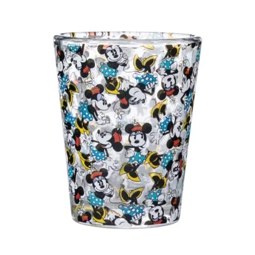 Silver Buffalo Disney Vintage Minnie Mouse Mini Glass Set 4 Count (1.5oz Each) | Officially Licensed Collectible Shot Glasses thumbnail 5