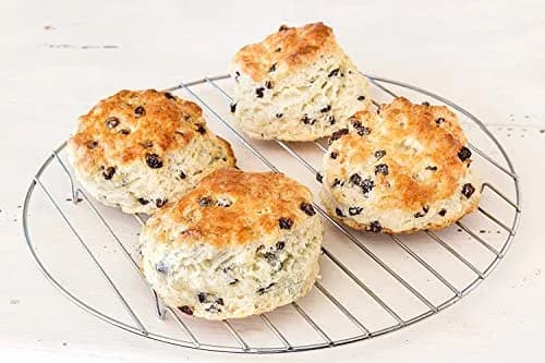 TamBee 2Pcs Stainless Steel Cooling Racks 7 & 8 Inch | Versatile Baking & Steaming thumbnail 5