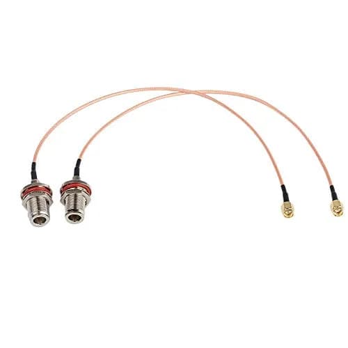 Eagles Coaxial RF Cable Assembly 1ft (30cm) RG316, Gold & Nickel Plated Connectors thumbnail 4