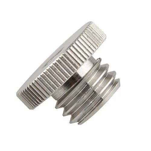 CAMVATE 1/4"-20 Female to 5/8"-11 Male Screw Adapter | Stainless Steel 304 Mounting Hardware thumbnail 4
