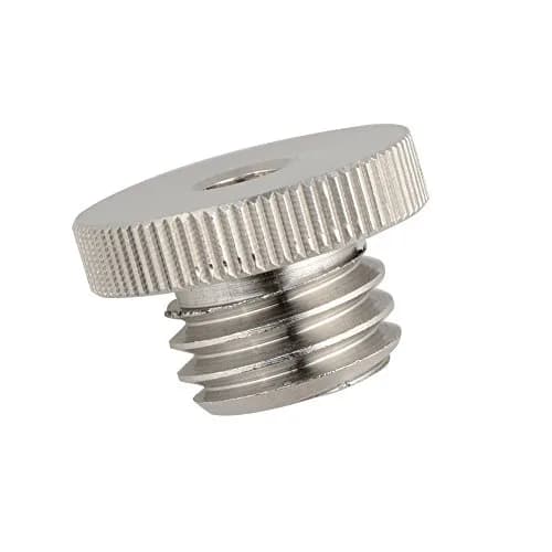 CAMVATE 1/4"-20 Female to 5/8"-11 Male Screw Adapter | Stainless Steel 304 Mounting Hardware thumbnail 5