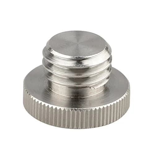 CAMVATE 1/4"-20 Female to 5/8"-11 Male Screw Adapter | Stainless Steel 304 Mounting Hardware thumbnail 7