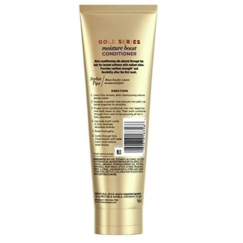 Pantene Gold Series Moist Boost Conditioner 250ml (8.4 Fl Oz) | Hydrates & Detangles thumbnail 2