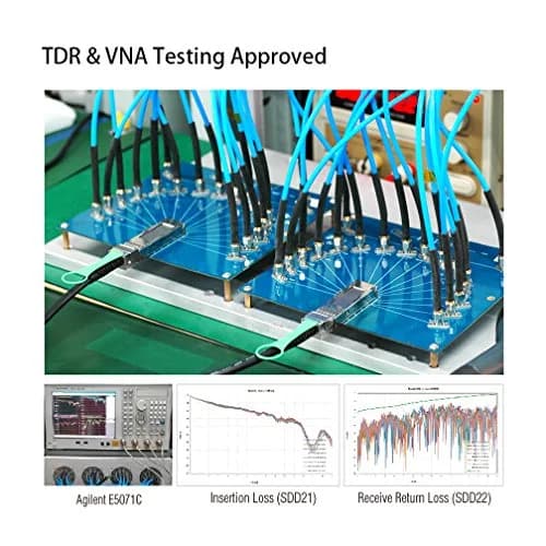 H!Fiber 40Gb QSFP+ DAC Cable 2m | 40GBASE-CR4 Passive Twinax for Cisco & Open Devices thumbnail 4