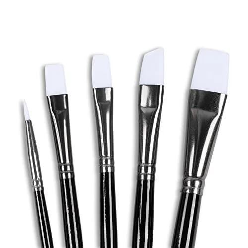Angelus Paint Brush Set, 5 Piece | Synthetic Fibers for Smooth Strokes in India thumbnail 3