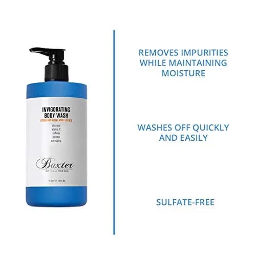 Baxter of California Invigorating Body Wash, Citrus & Herbal Musk, 16 Oz | Moisturizing, Rich Lather, All Skin Types thumbnail 3