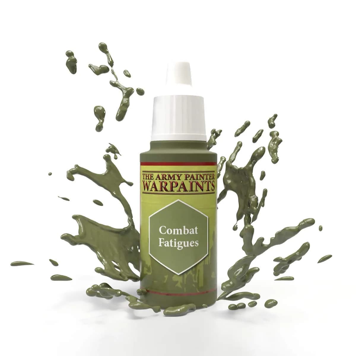 The Army Painter Warpaints: Combat Fatigues 18ml | Matte Finish, Non Toxic, Solid Paint for Miniatures & Models