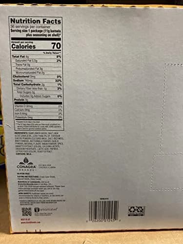 Candy World David Sunflower Seeds Nacho Cheese 0.8oz (72 Bags) | Gluten-Free Snack for India thumbnail 2