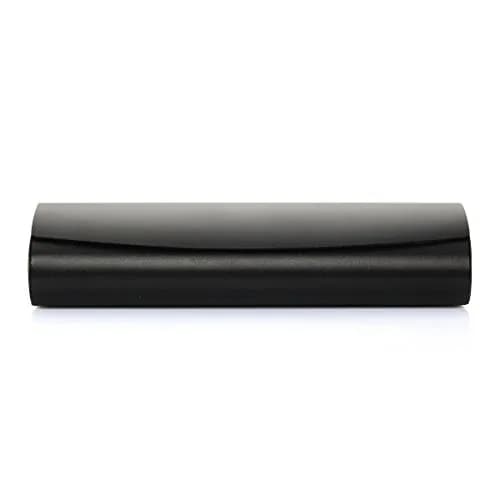 EZESO ESSENTIAL SKINCARE Large Eyeglass Case | Aluminum Alloy with Suede Lining, Buckle Closure, Black thumbnail 6