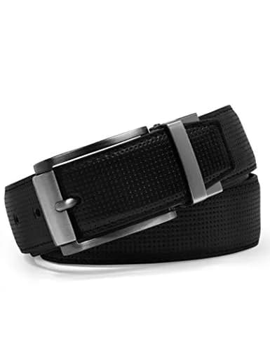 Steve Madden Reversible Men's Dress Casual Leather Belt, 32 | Versatile Reversible Leather Belt for Men thumbnail 2