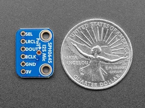 Adafruit I2S MEMS Microphone Breakout - SPH0645LM4H (3421) | Digital Audio Sensor for Microcontroller Projects thumbnail 4
