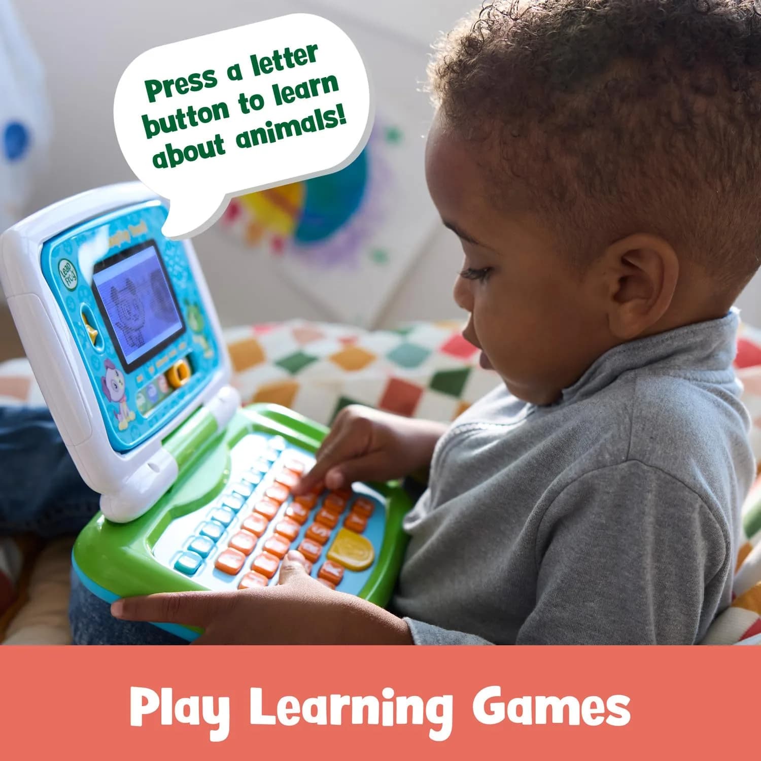 LeapFrog 2-in-1 LeapTop Touch Learning Toy Green | Ages 2-5 Years - view 5