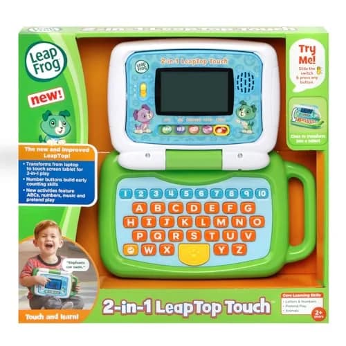 LeapFrog 2-in-1 LeapTop Touch Learning Toy Green | Ages 2-5 Years thumbnail 7