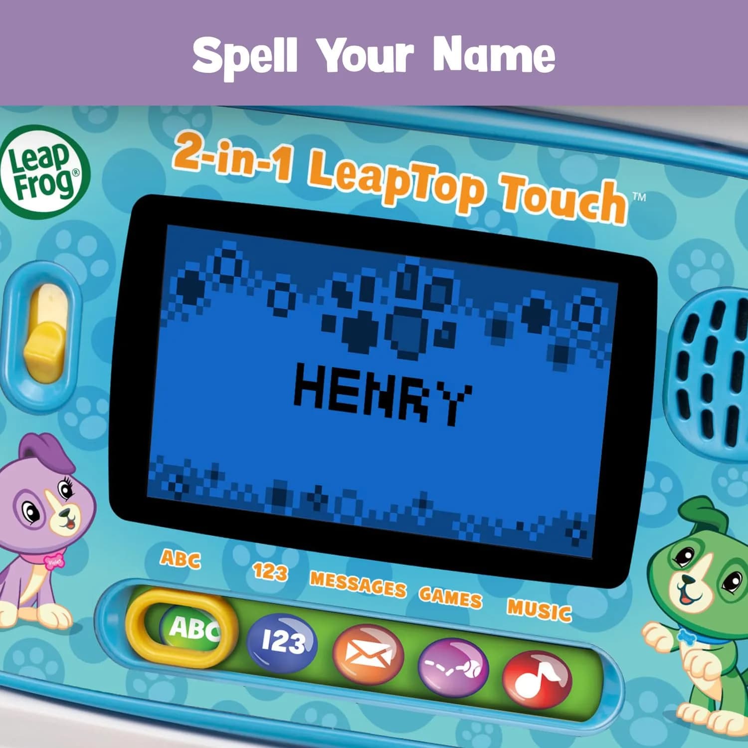 LeapFrog 2-in-1 LeapTop Touch Learning Toy Green | Ages 2-5 Years - view 2
