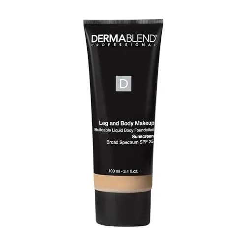 Dermablend Leg & Body Makeup Foundation SPF 25, 20N Light Natural, 100ml (3.4 fl oz) | Full Coverage for Scars & Imperfections thumbnail 1