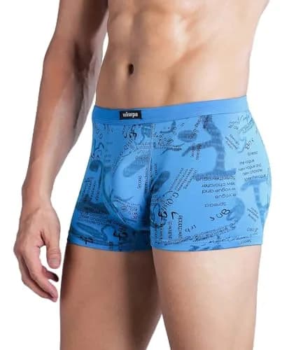 wirarpa Men's Underwear 4 Pack Stretch Modal Microfiber Trunks Large | Soft Waistband & Short Leg thumbnail 2