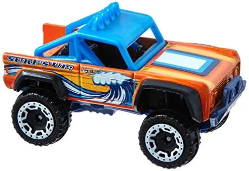Hot Wheels Custom Ford Bronco 1:64 Scale Orange | Collectible Die-Cast Vehicle for Kids & Collectors thumbnail 1
