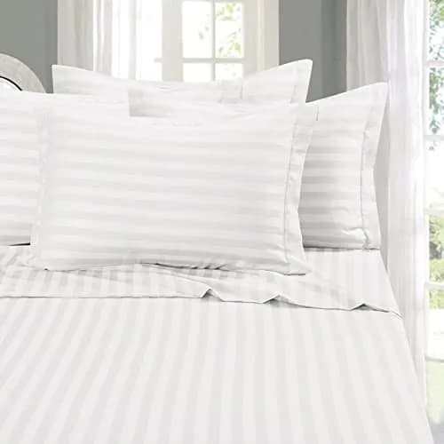 Elegant Comfort Queen Microfiber 6-Piece Sheet Set | Wrinkle-Resistant, 1500 Thread Count, Luxurious & Soft thumbnail 1