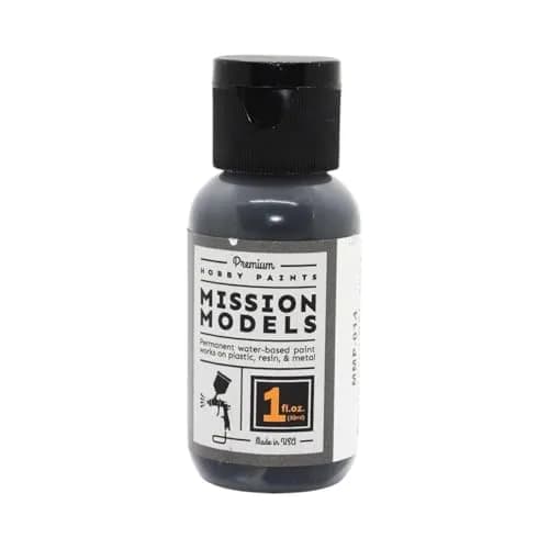 MISSION MODELS Panzergrey RAL 7021 Acrylic Paint 1 Count | Versatile Airbrush & Brush Ready (70-120 chars) thumbnail 1
