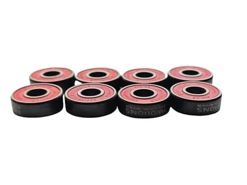 Twolions High Rev 608RS Hybrid Black Ceramic Bearings (Pack of 8) | ABEC 9 Precision thumbnail 4