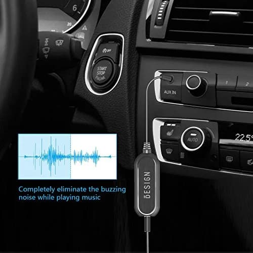 BESIGN Ground Loop Noise Isolator with 3.5mm Audio Cable | Eliminates Car Audio Hum & Buzz thumbnail 5