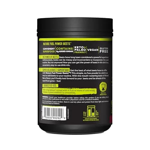 Healthy Delights Power Beets Powder 11.6 Ounce | Natural Energy & Antioxidant Support thumbnail 8