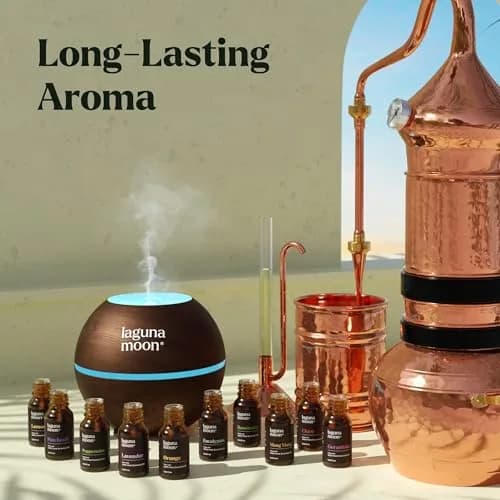 Lagunamoon Essential Oils Set - Top 10 Blends | Fragrance, Aromatherapy, Candle Making (0.33 Fl Oz x10) thumbnail 6
