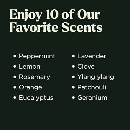 Lagunamoon Essential Oils Set - Top 10 Blends | Fragrance, Aromatherapy, Candle Making (0.33 Fl Oz x10) thumbnail 7