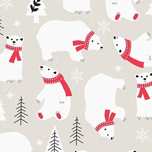 PajamaMania Women's Cotton Flannel Long Sleeve Pajama Set, Polar Bear, 2X | Soft, Warm, Relaxed Fit for Indian Winters thumbnail 4