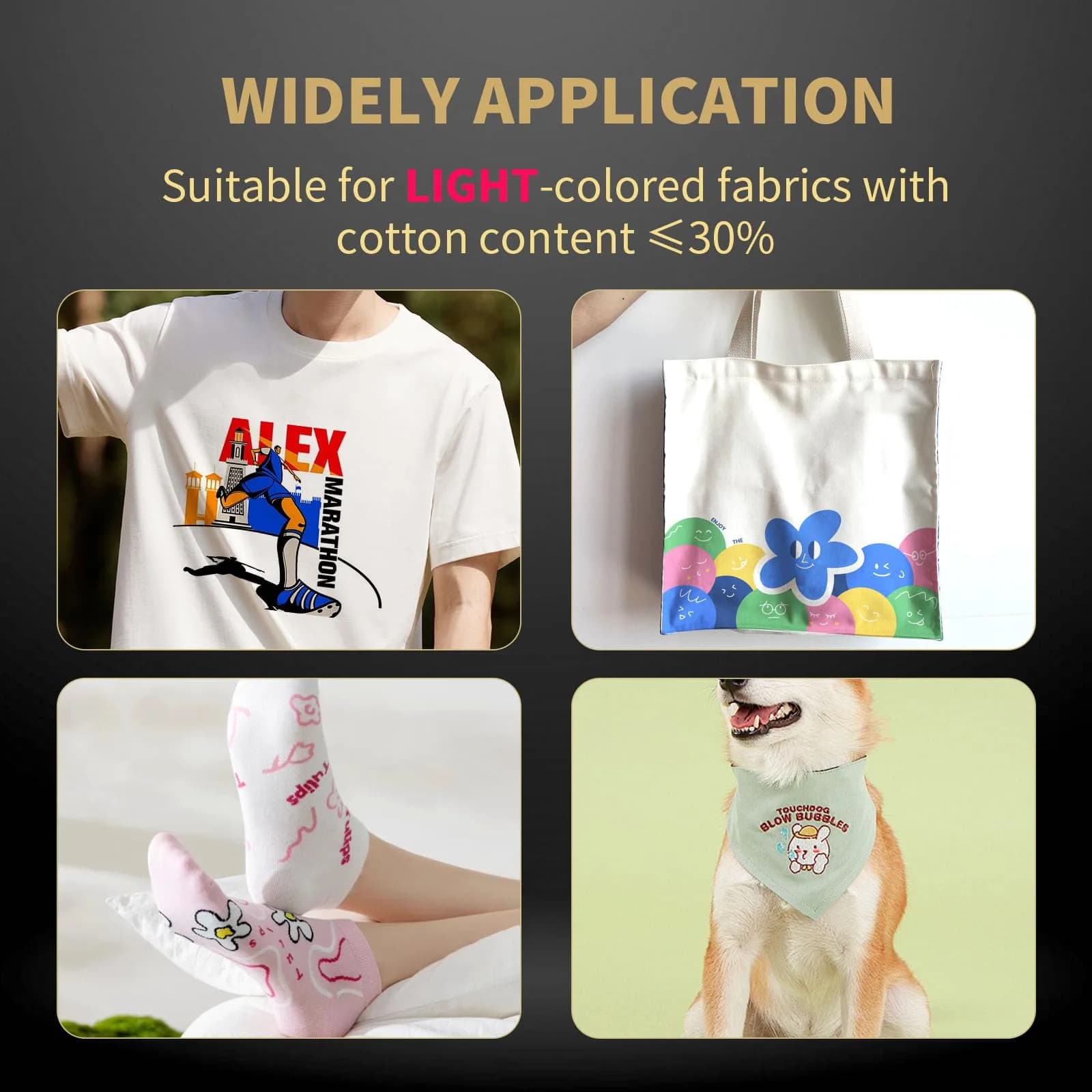 A-SUB 11x17 Inch Sublimation Paper | Bulk Pack of 110 Sheets for Inkjet Printers - view 2