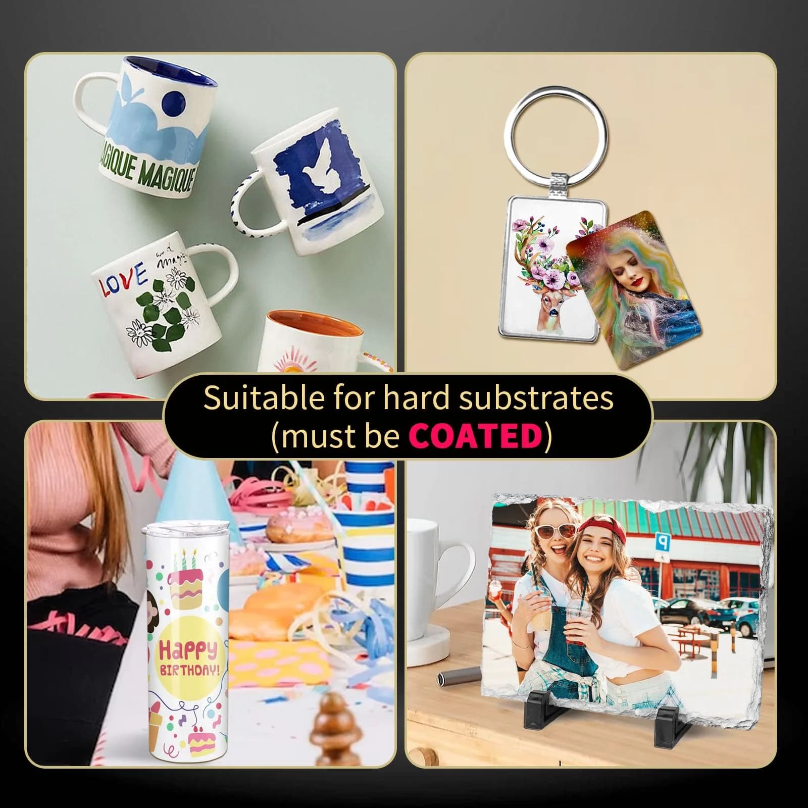 A-SUB 11x17 Inch Sublimation Paper | Bulk Pack of 110 Sheets for Inkjet Printers - view 3