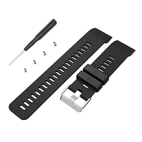 AUTRUN Compatible Garmin Forerunner 35 Silicone Wristband | Adjustable & Durable (130mm-230mm) thumbnail 1