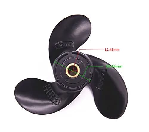 SouthMarine Outboard 58110-97JA0-019 Aluminum Alloy Propeller 7.5x6 | Fits Suzuki 2.5HP Outboard thumbnail 6