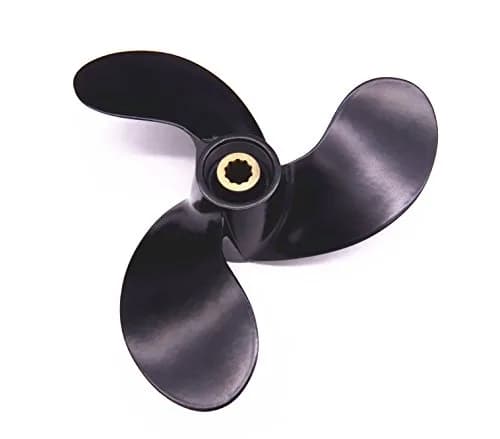 SouthMarine Outboard 58110-97JA0-019 Aluminum Alloy Propeller 7.5x6 | Fits Suzuki 2.5HP Outboard thumbnail 2