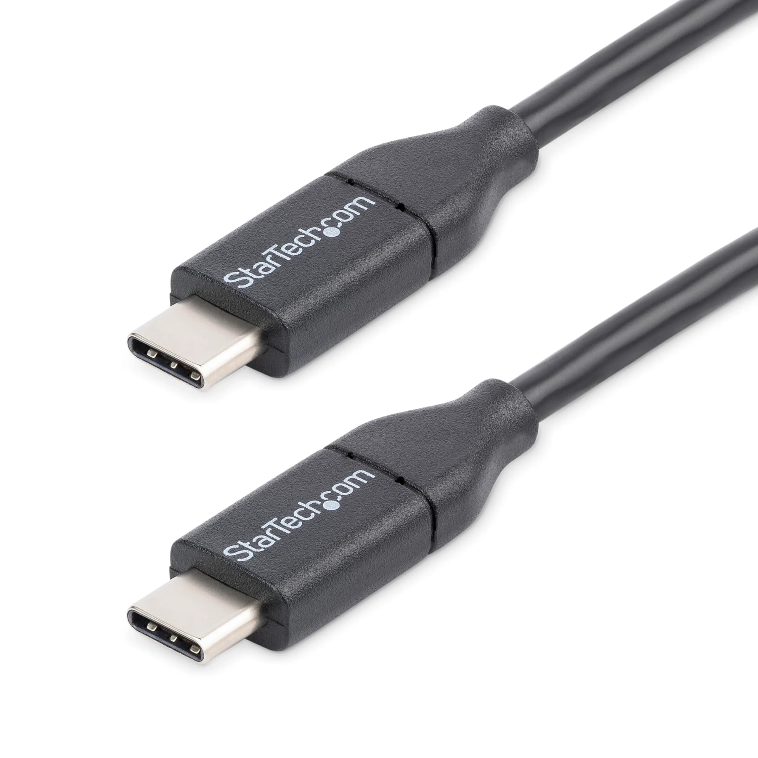 StarTech.com USB-C to USB-C Charging Cable 0.5m (1.6ft) | USB 2.0 Data Transfer 480Mbps - main product image