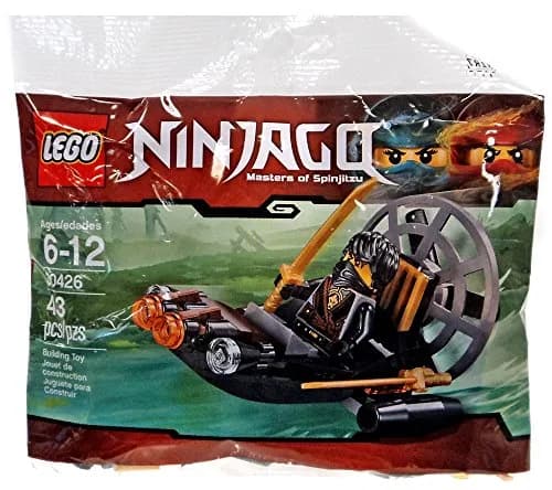 LEGO Ninjago Stealthy Swamp Airboat (30426) Bagged | 43 Pieces, Unisex, Polybag thumbnail 1