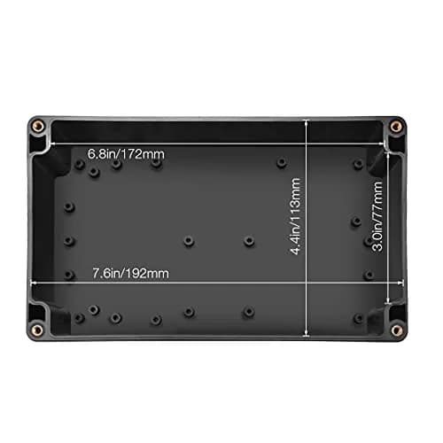 PINFOX Waterproof Electronic ABS Plastic Junction Project Box Enclosure 200mm x 120mm x 75mm | IP65 Waterproof thumbnail 6