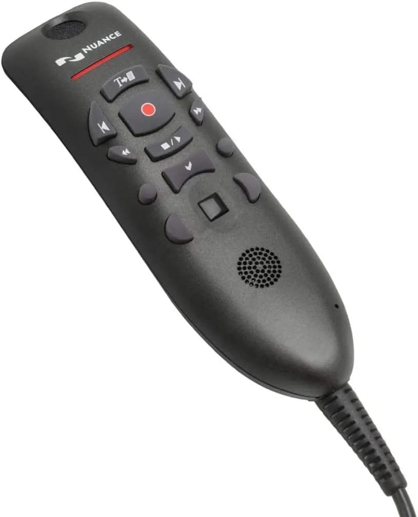 Nuance PowerMic III Microphone for Dragon (Non-Healthcare), 9 Ft Cord | High-Recognition Voice Control - main product image