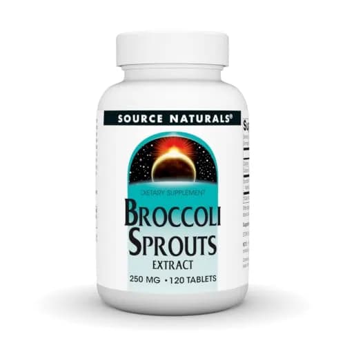Source Naturals Broccoli Sprouts Extract, 250 mg | 120 Tablets for Immune Support in India thumbnail 1