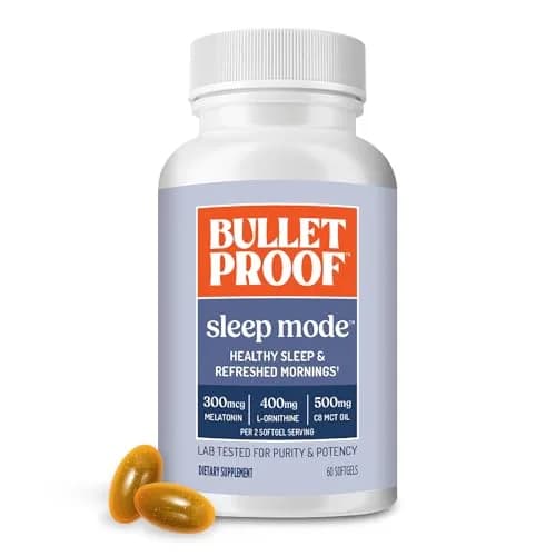 Bulletproof Sleep Mode Softgels 60 Count | Supports Restorative Sleep & Energy thumbnail 1