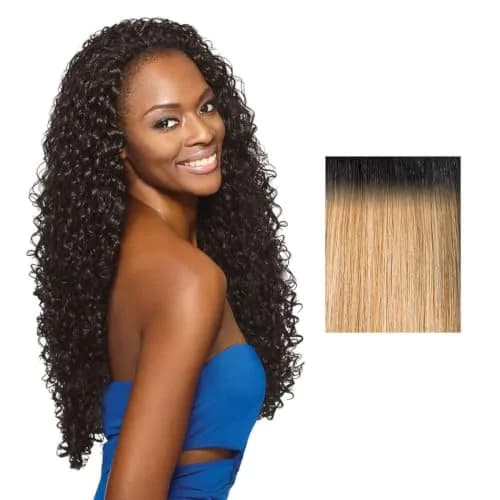 Outre Penny 26" Synthetic Quick Weave Half Wig | Natural Texture & Volume, Heat Resistant, Easy Style thumbnail 1