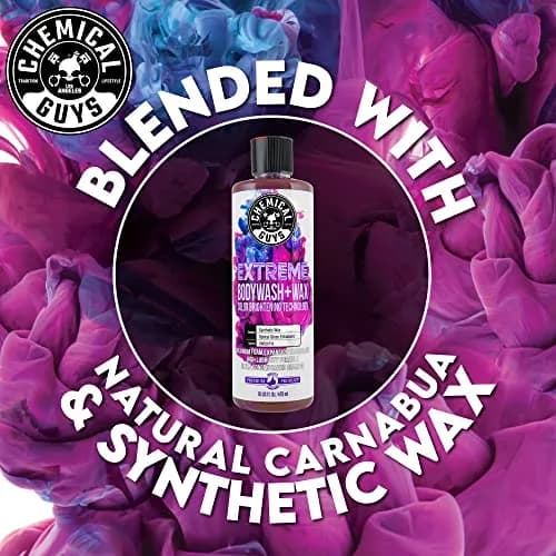 Chemical Guys Extreme Bodywash & Wax Car Wash Soap 473ml (16 oz) | pH-Balanced Formula for Gloss & Protection thumbnail 8