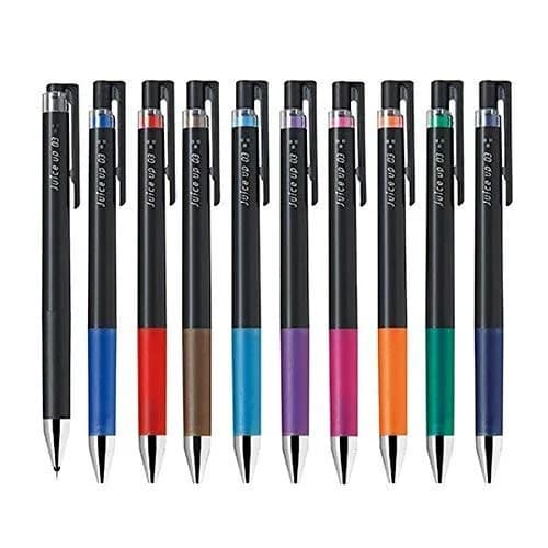 Pilot Juice Up 03 Retractable Gel Ink Pen 0.3mm | Micro Fine Point, 10 Color Set, Rubber Grip