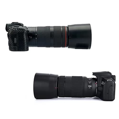 JJC ET-74B Lens Hood for Canon RF 100-400mm EF 70-300mm f4-5.6 is II Lens | Minimize flare, protect lens thumbnail 4