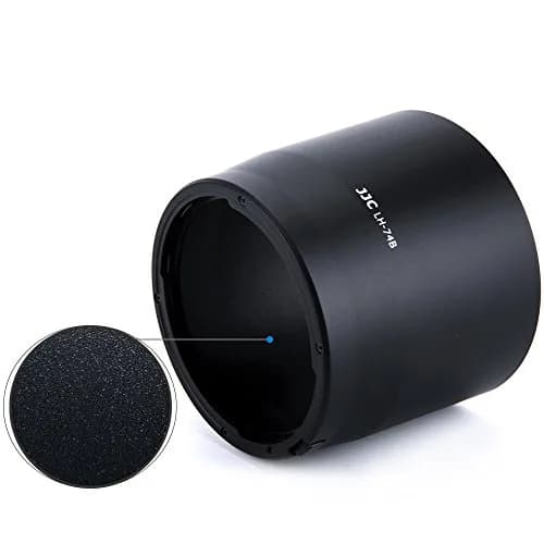 JJC ET-74B Lens Hood for Canon RF 100-400mm EF 70-300mm f4-5.6 is II Lens | Minimize flare, protect lens thumbnail 3