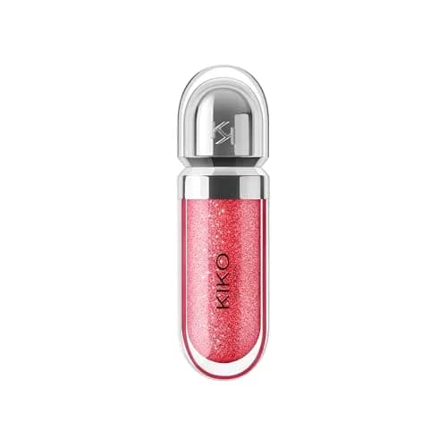 Kiko Milano 3D Hydra Lip Gloss 6.5ml (0.22 Fl Oz) | Hydrating Lip Gloss 21 Pearly Amaryllis Red thumbnail 2
