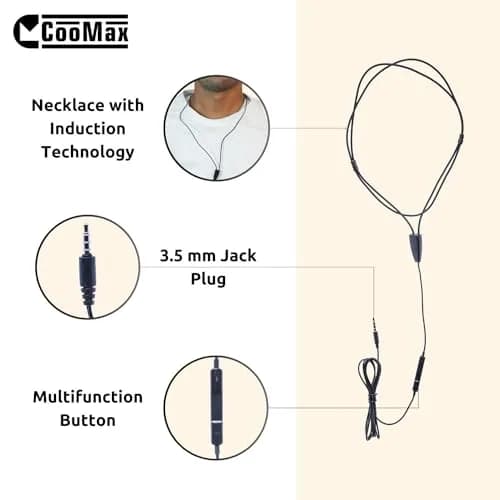 COOMAX 918 Ultimate Invisible Spy Earpiece Detection Wireless Hidden Covert Earphone | Discreet, High-Quality Listening Device thumbnail 2